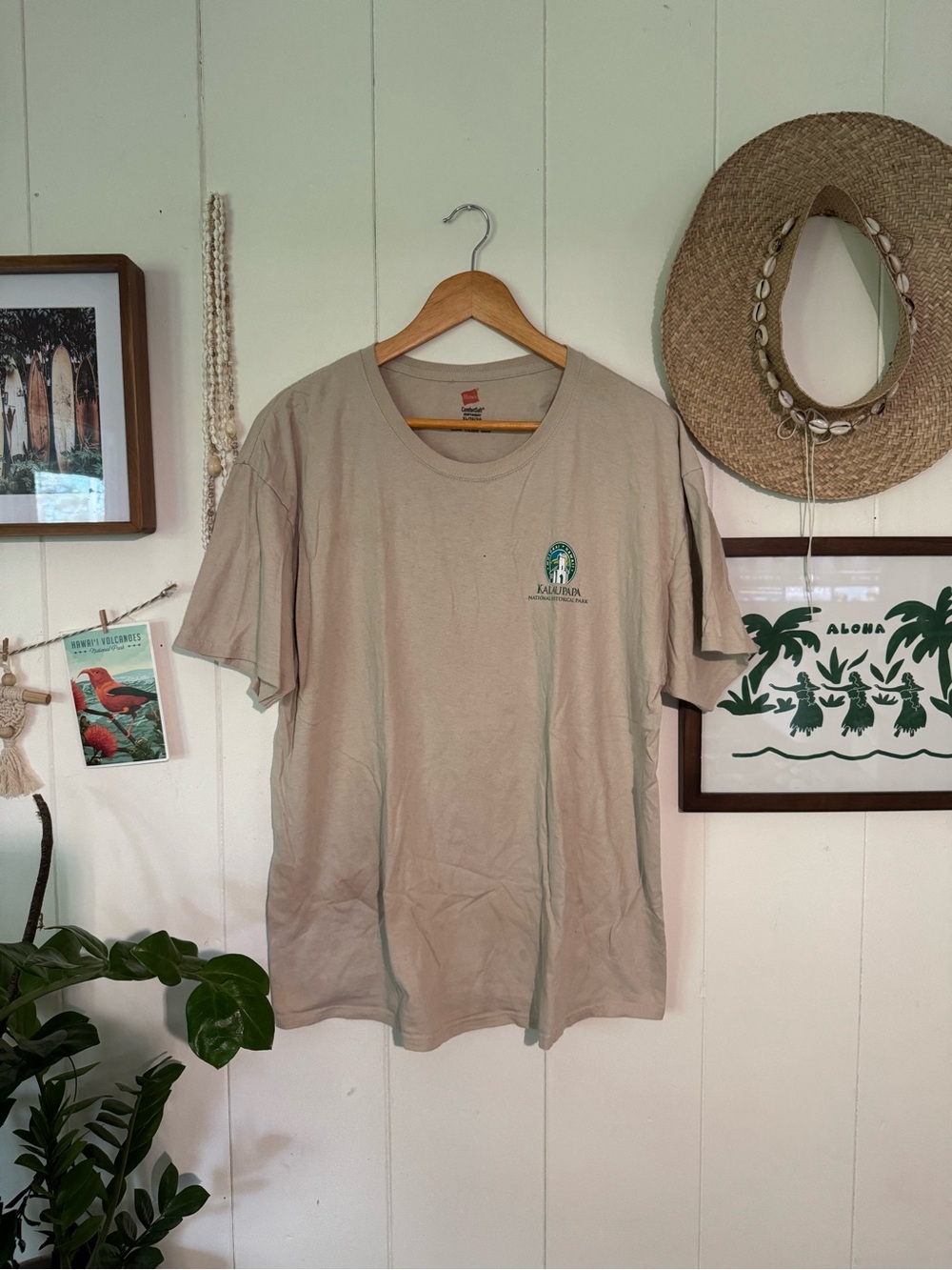 Unique Kalaupapa Hawaiian National park t-shirt